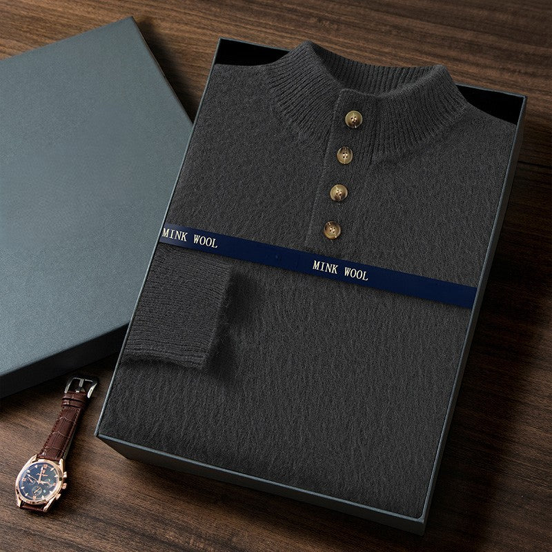 Andes Mink Cashmere Sweater - Image 10