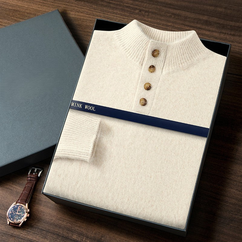 Andes Mink Cashmere Sweater - Image 11