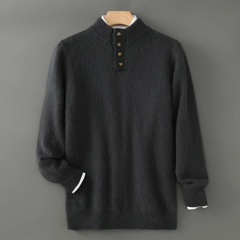 Andes Mink Cashmere Sweater - Image 3