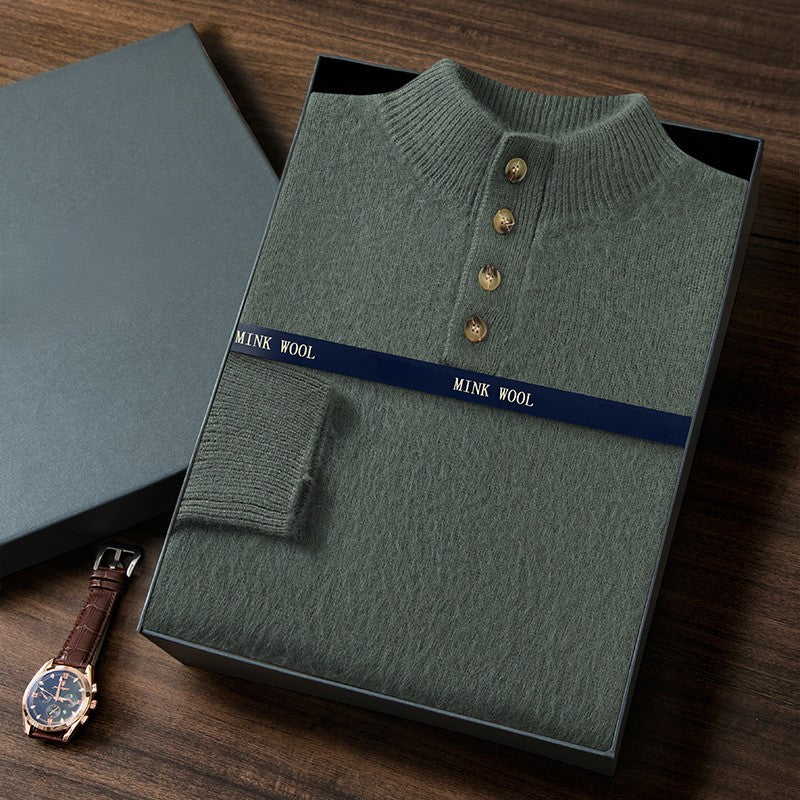 Andes Mink Cashmere Sweater - Image 8