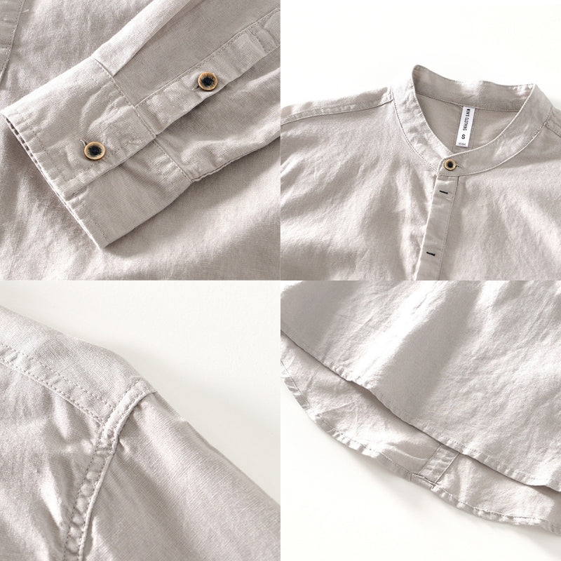 Asahi Low Collar Shirt - Image 7