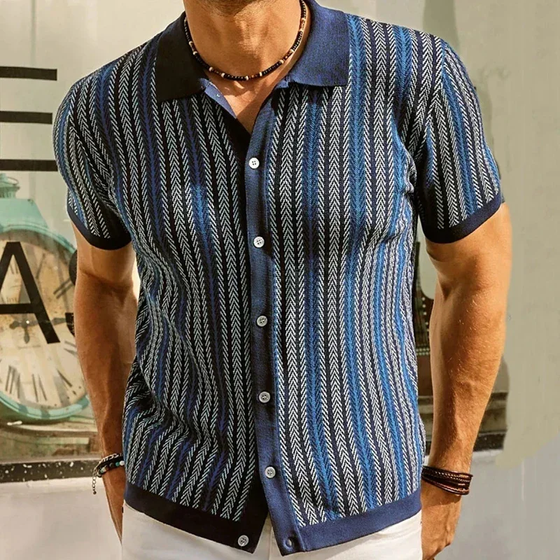 Atlas Men's Button-Up Shirt - Image 5