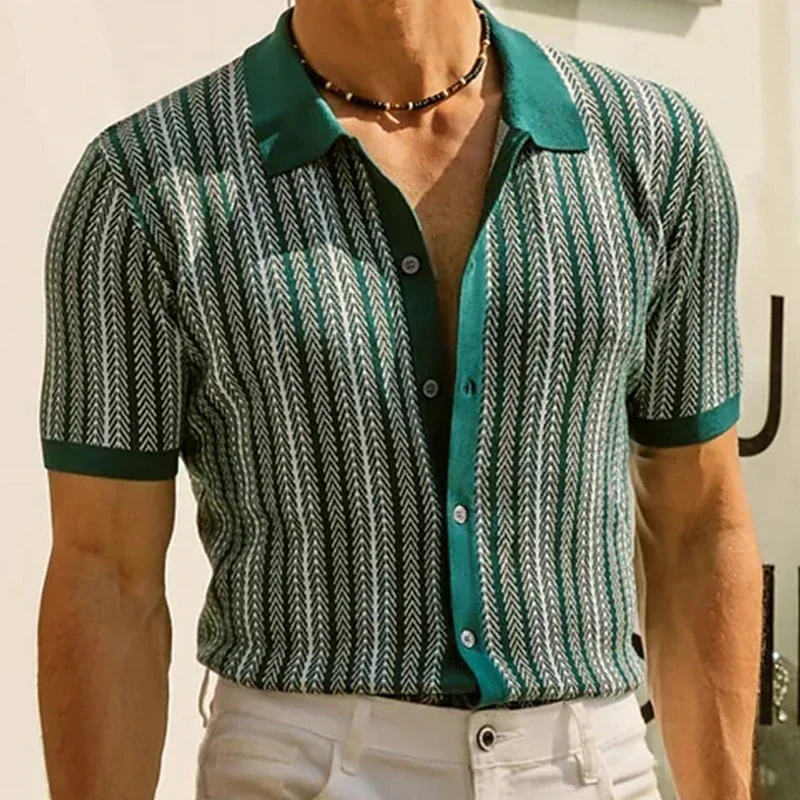 Atlas Men's Button-Up Shirt - Image 6