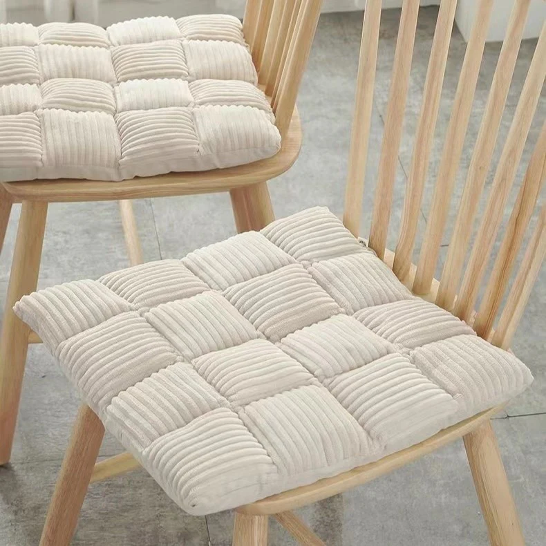 CORDUROY COMFORT CHECKERED SEAT CUSHION - Image 6