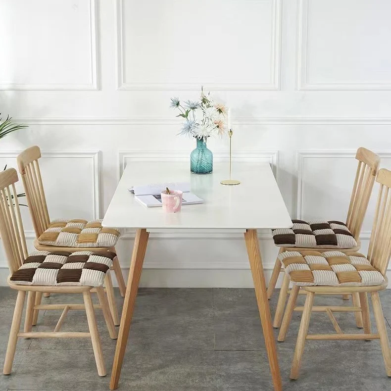 CORDUROY COMFORT CHECKERED SEAT CUSHION - Image 7