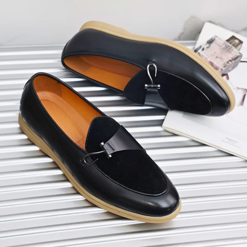 Corsaro Genuine Leather Loafers - Image 7