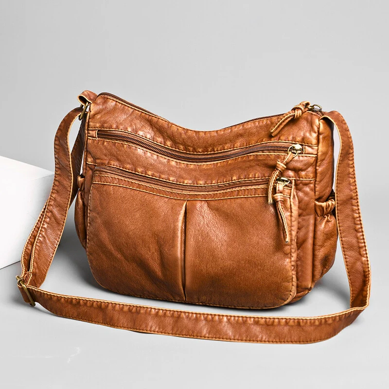 Elliot James Leather Shoulder Bag - Image 10