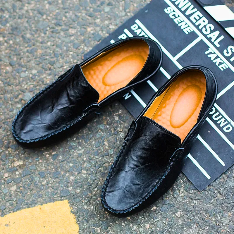 Enzo De Palma Leather Loafers - Image 9