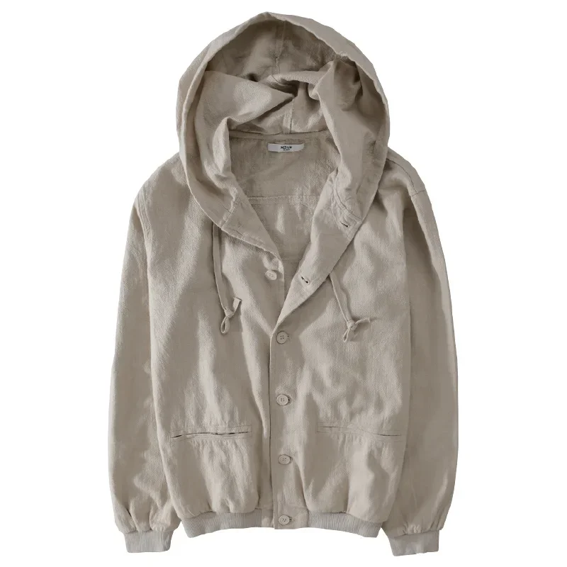 Everest Linen Hoodie - Image 10