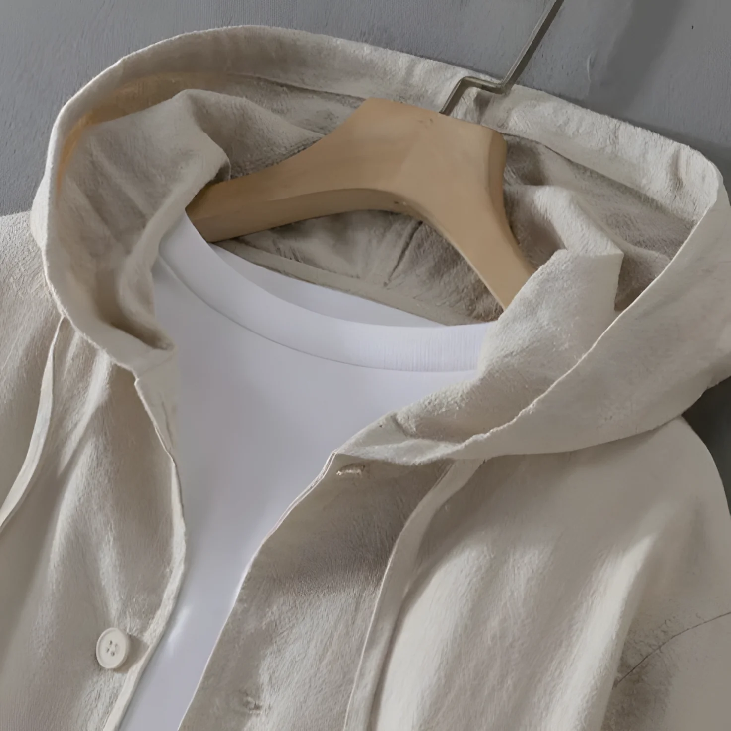 Everest Linen Hoodie - Image 5