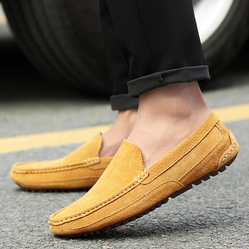 Giallo Leather Loafers - Image 8