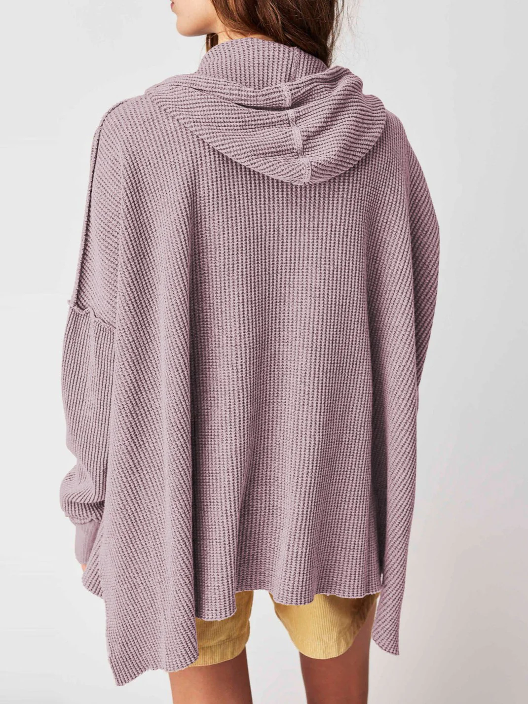 Haven Oversized Waffle Hoodie - Image 11