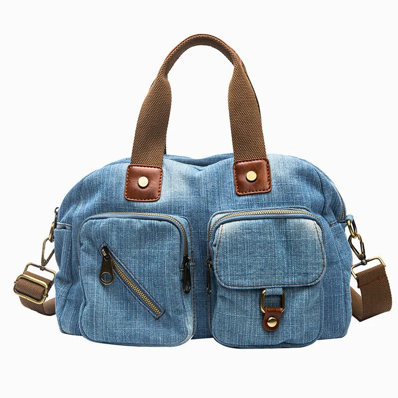 Kensington Denim Handbag - Image 7