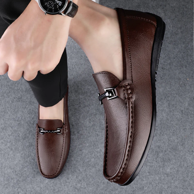 Kensington Genuine Leather Loafers - Image 11