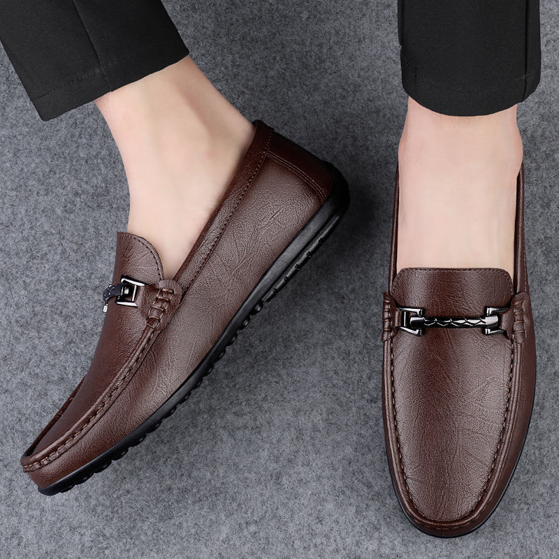 Kensington Genuine Leather Loafers - Image 12