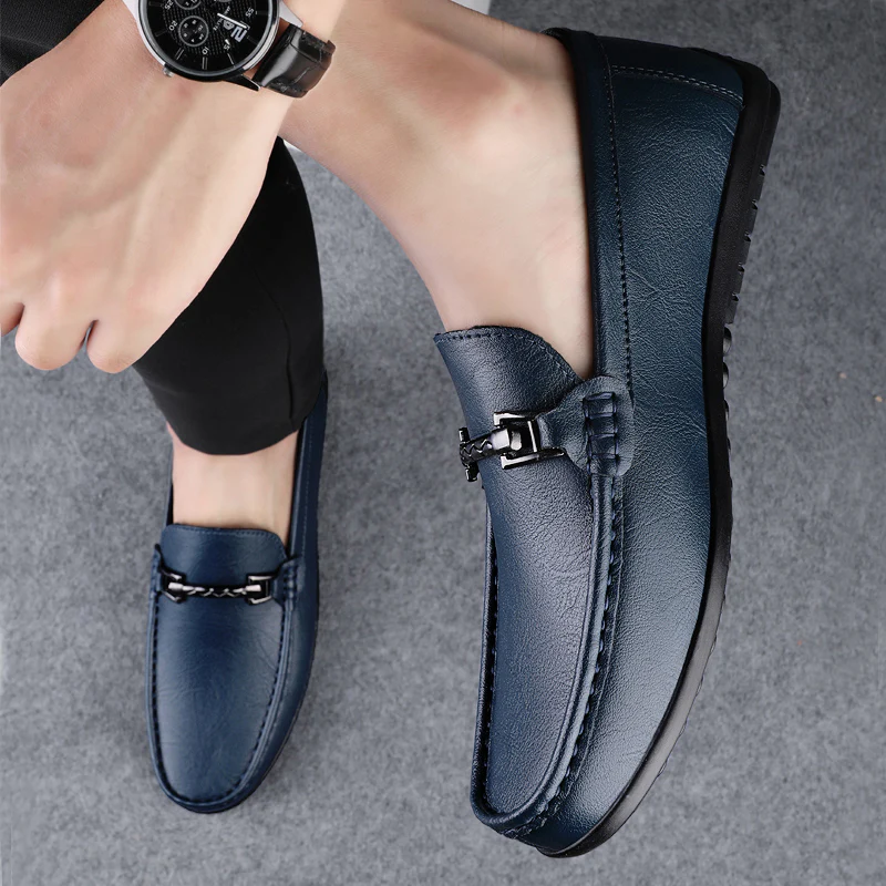 Kensington Genuine Leather Loafers - Image 17