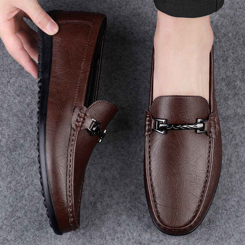 Kensington Genuine Leather Loafers - Image 9