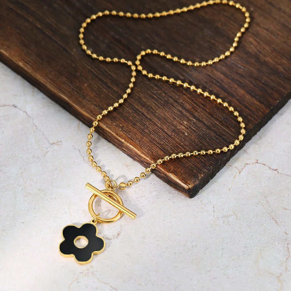 Petal Lock Necklace - Image 3