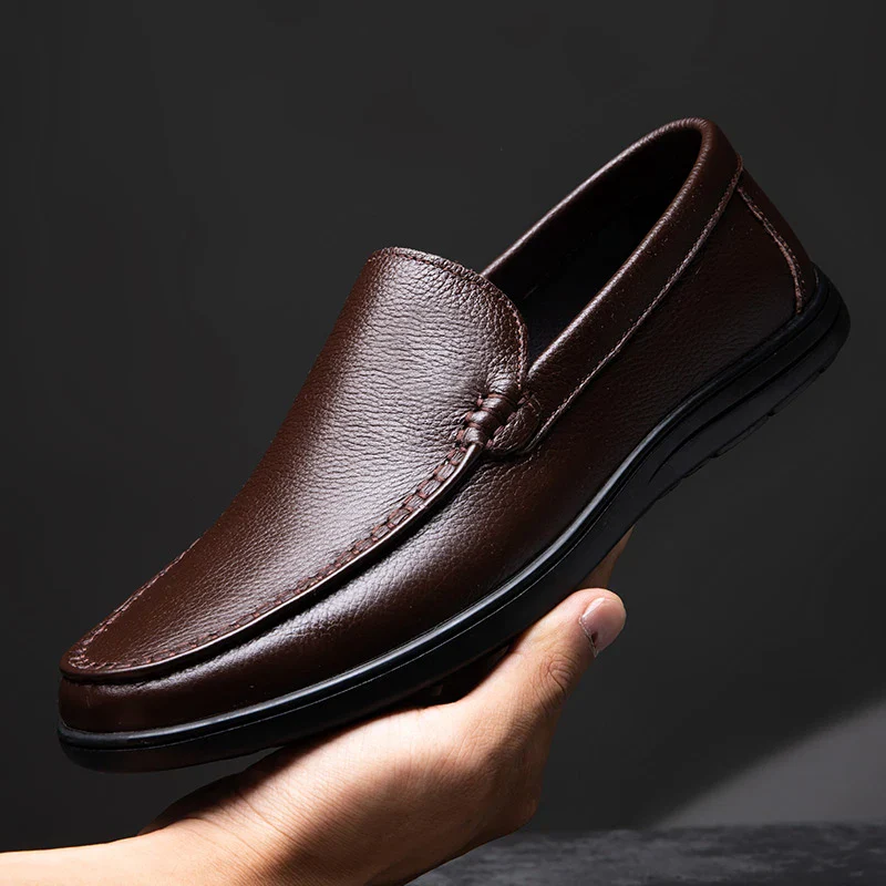 Reed Genuine Leather Loafers - Image 8