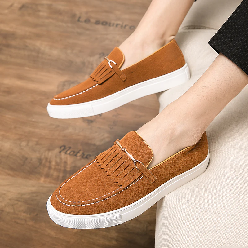 Regal Fringe Genuine Leather Loafer - Image 10