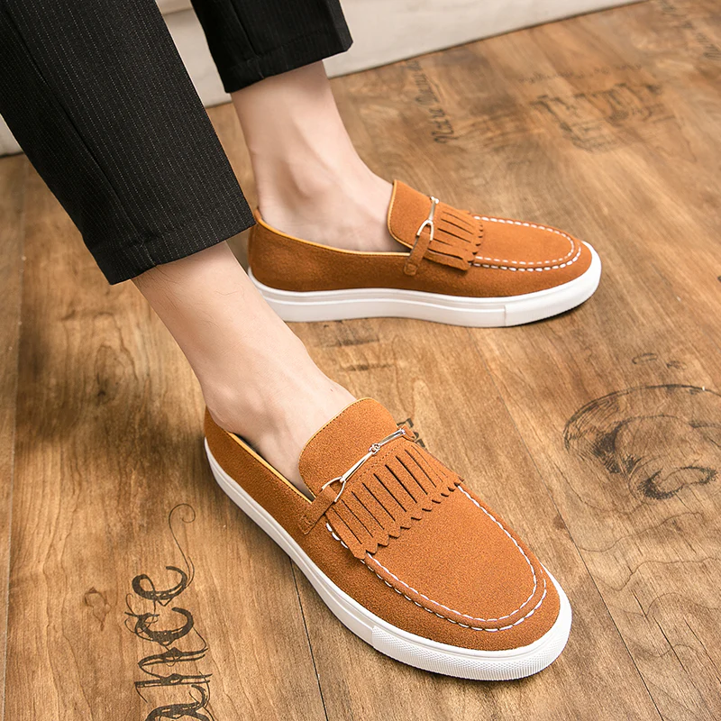 Regal Fringe Genuine Leather Loafer - Image 12