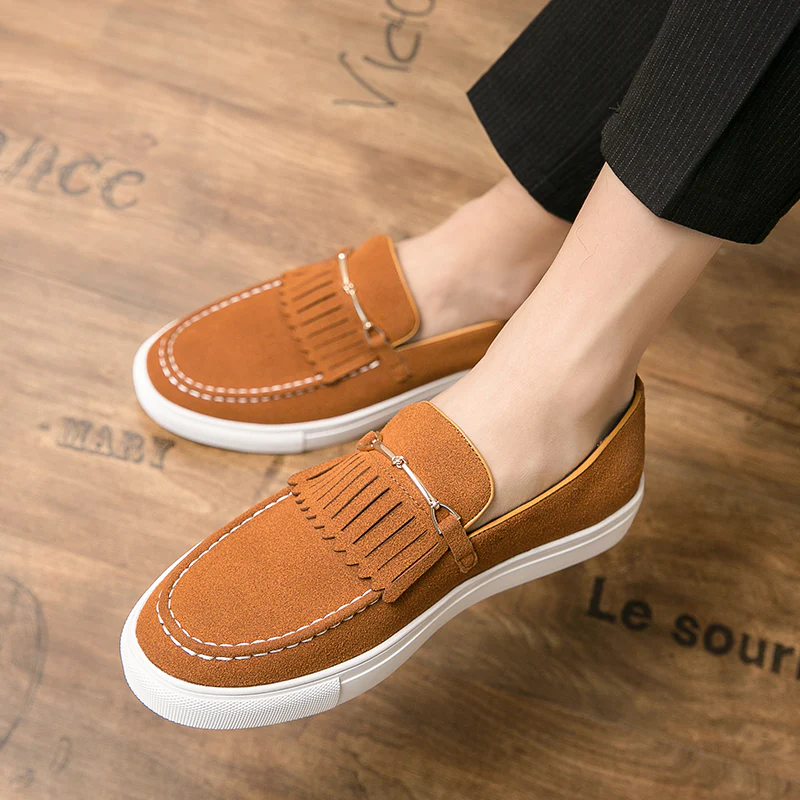 Regal Fringe Genuine Leather Loafer - Image 9