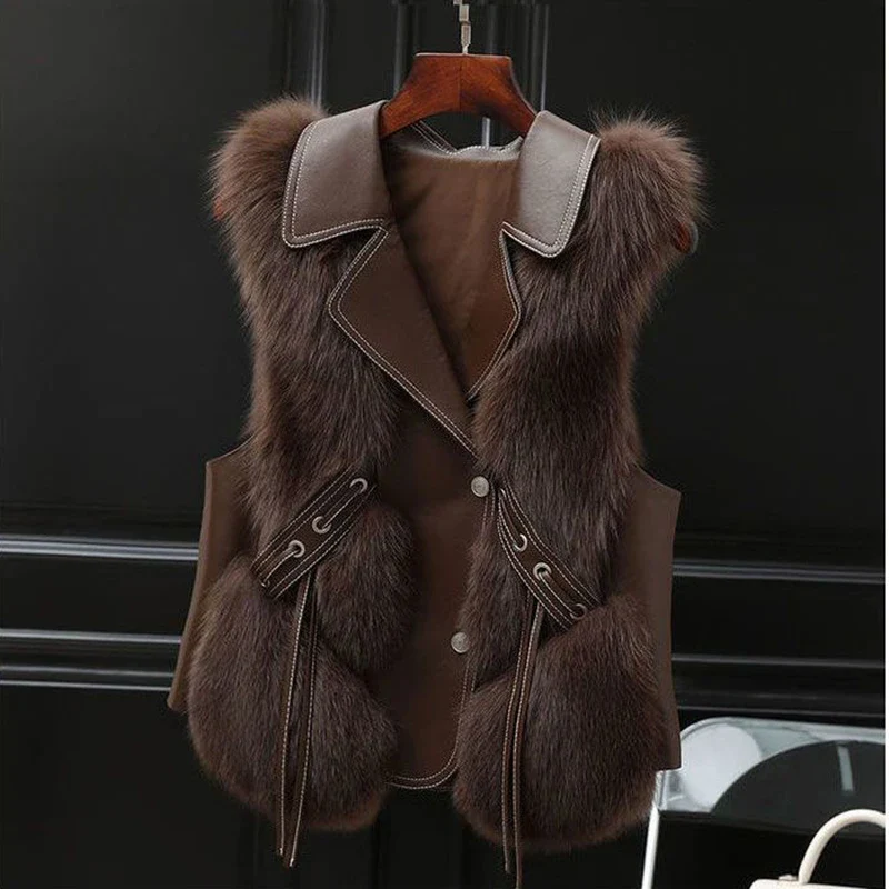 Regal Fur Vest - Image 5