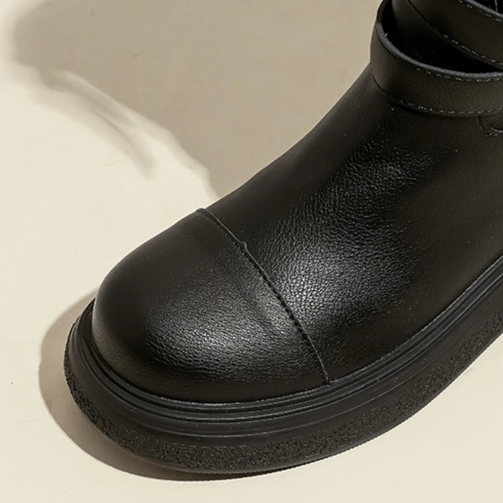 Sienna Buckle Boots - Image 7