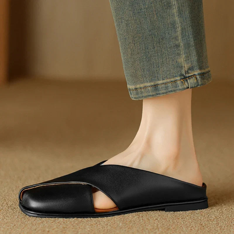 Valentara Crisscross Mules - Image 21