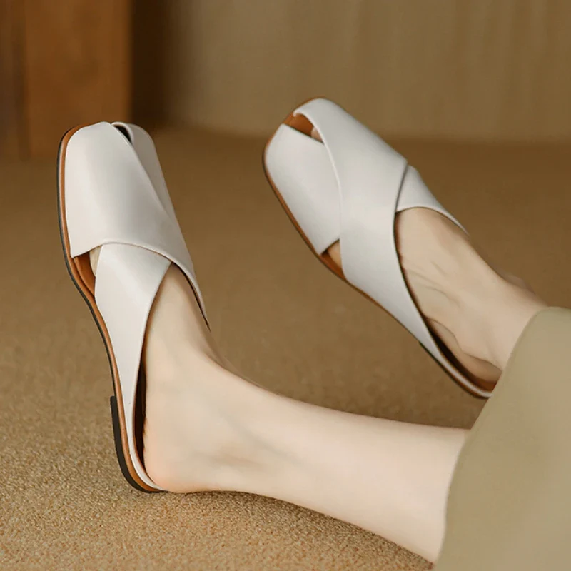 Valentara Crisscross Mules - Image 22