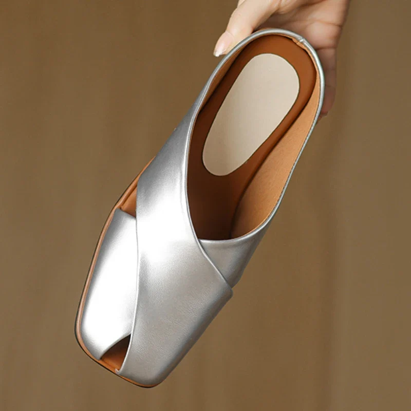 Valentara Crisscross Mules - Image 23