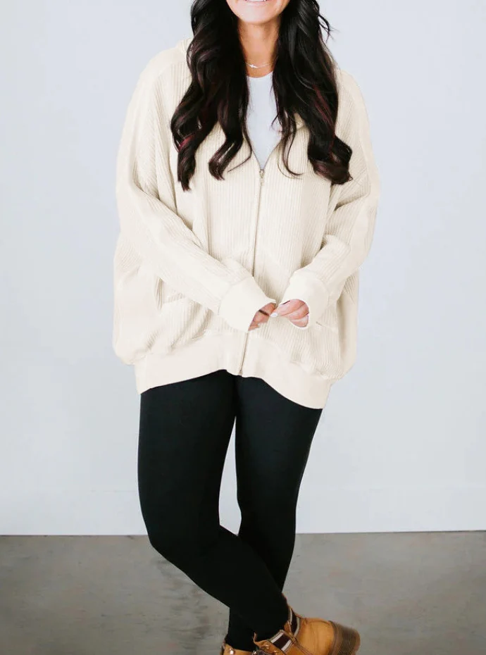 Wanderer Waffle-Knit Hoodie - Image 12