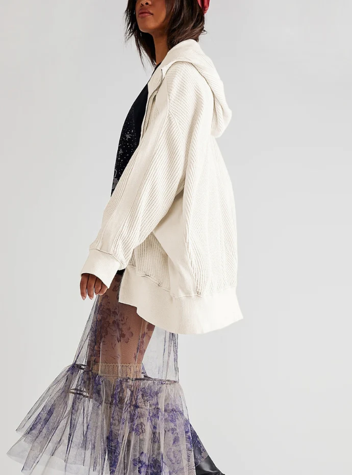 Wanderer Waffle-Knit Hoodie - Image 13